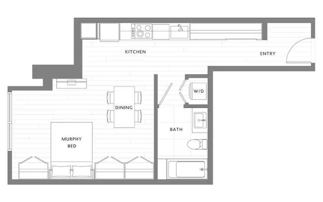 Unit N-2513 N-2513 floor plan